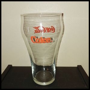 Vintage Coca Cola, Coke Drinking Glass